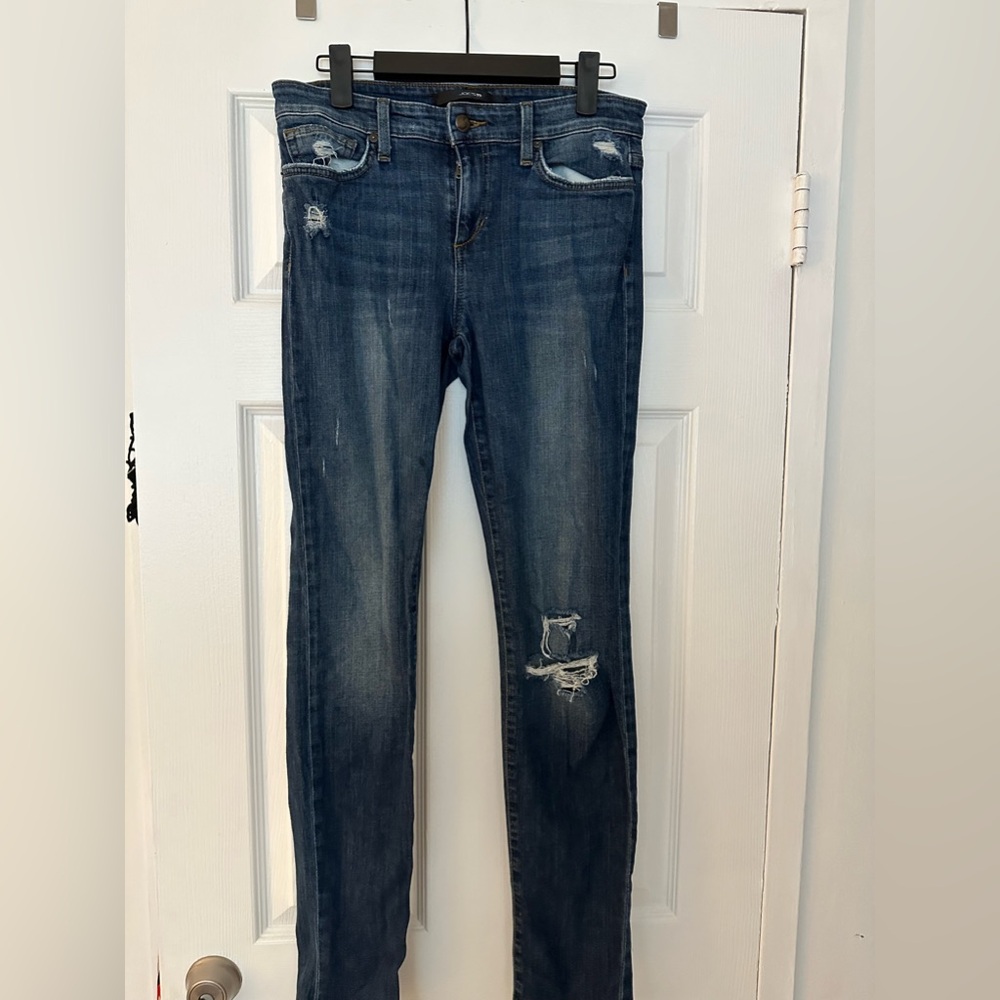 Joe’s Ripped Straight Leg Jeans